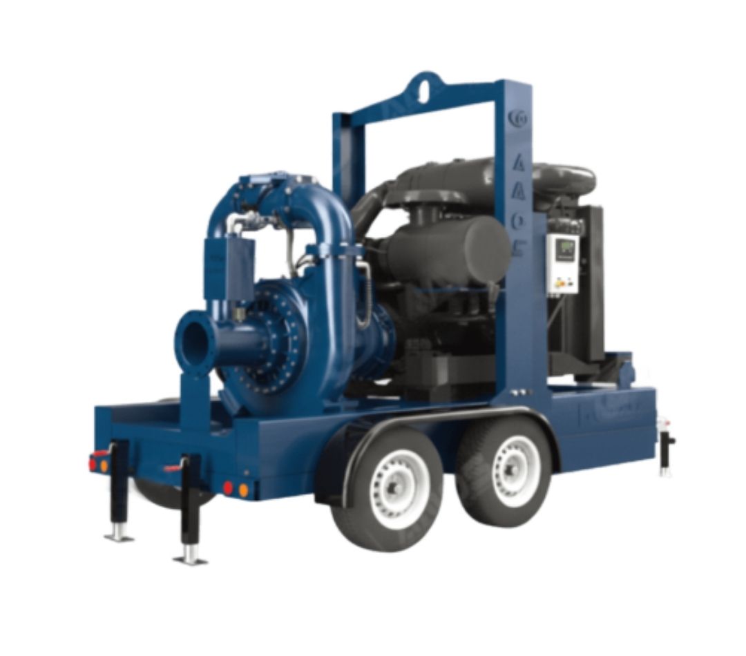 Bomba de escorva a seco AllPrime Bombas modelo SDP 150 560 SP C, equipamento de alta pressão para construção civil e controle de cheias.