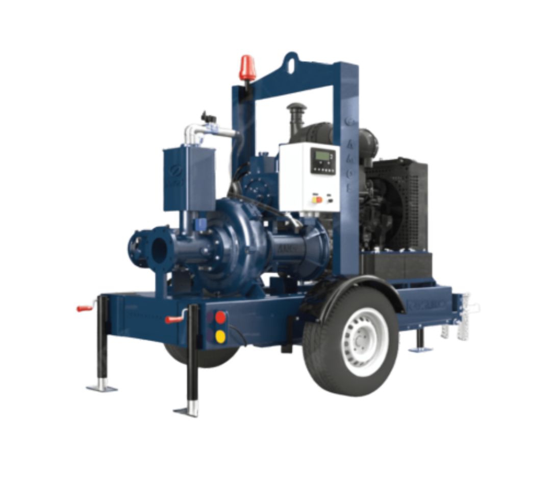 Bomba de escorva a seco AllPrime Bombas modelo SDP 100 360 MP, ideal para canteiros de obras e drenagem geral.