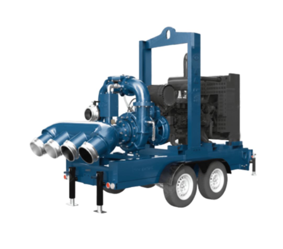 Bomba de escorva a seco AllPrime Bombas modelo SDP 200 440 MP C, equilíbrio entre pressão e vazão para infraestrutura.