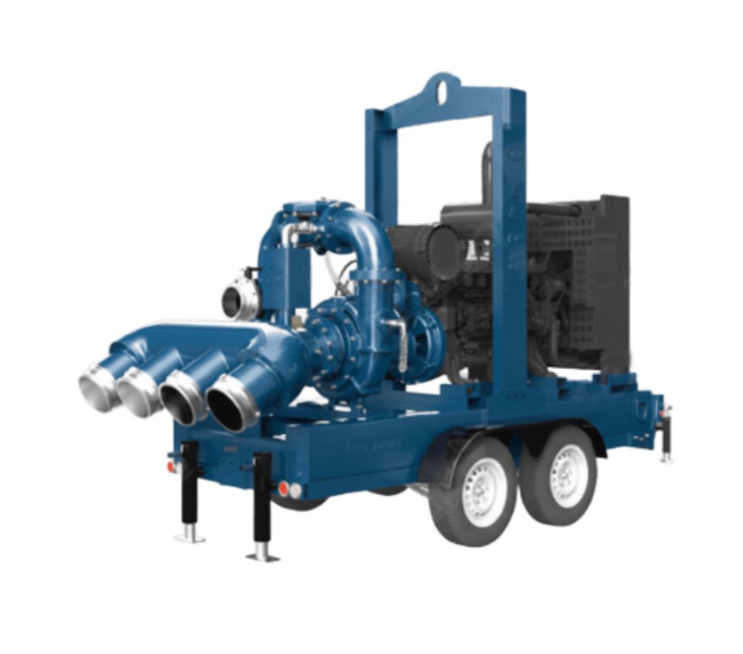 Bomba de escorva a seco AllPrime Bombas modelo SDP 200 445 MP, robustez máxima para construção pesada.